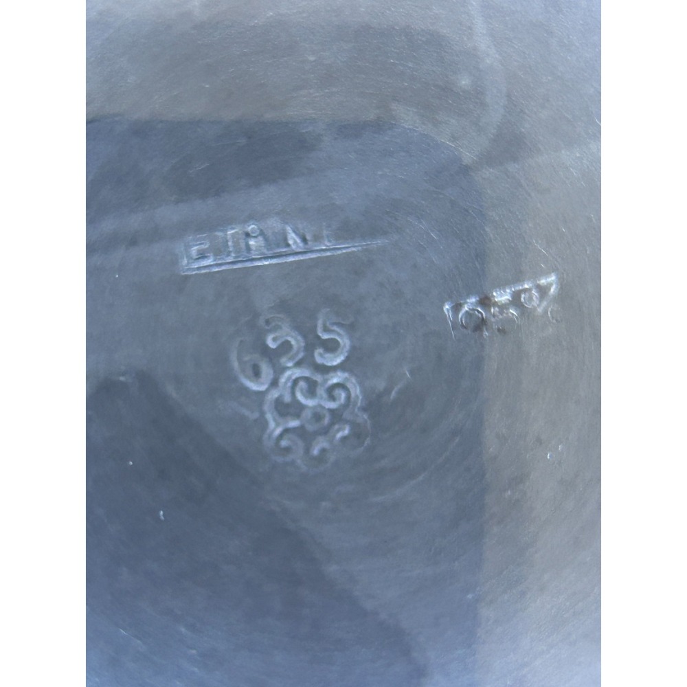 Antique Pewter Flagon with Acorn Hinged‎ Lid, Hallmarked - Picture 5 of 6